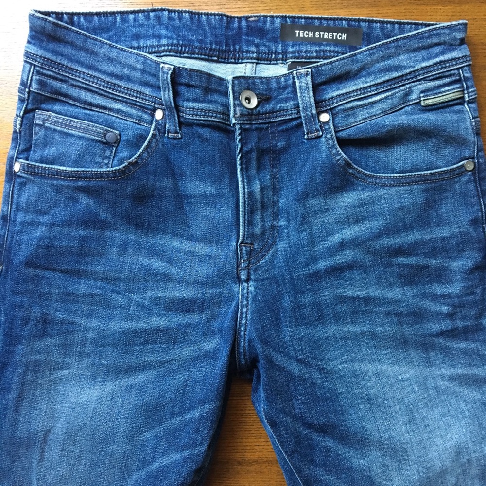 H&M tech stretch slim jeans - low waist 30x32